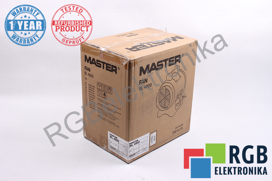 NOWY BL4800 COD. 4604.021 750M3/H 220-240VAC 250W WENTYLATOR DMUCHAWA MASTER