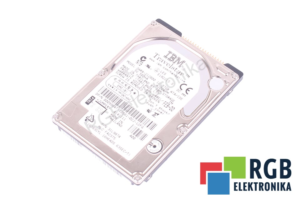 IBM DARA-212000 TRAVELSTAR TRAVELSTAR ATA 2.5" HDD 12GB DYSK HDD ATA 2.5" HDD 12 GB 