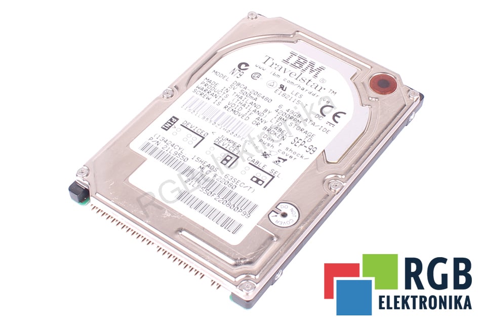 DBCA-206480 TRAVELSTAR IBM ATA 2.5" HDD 6.49GB