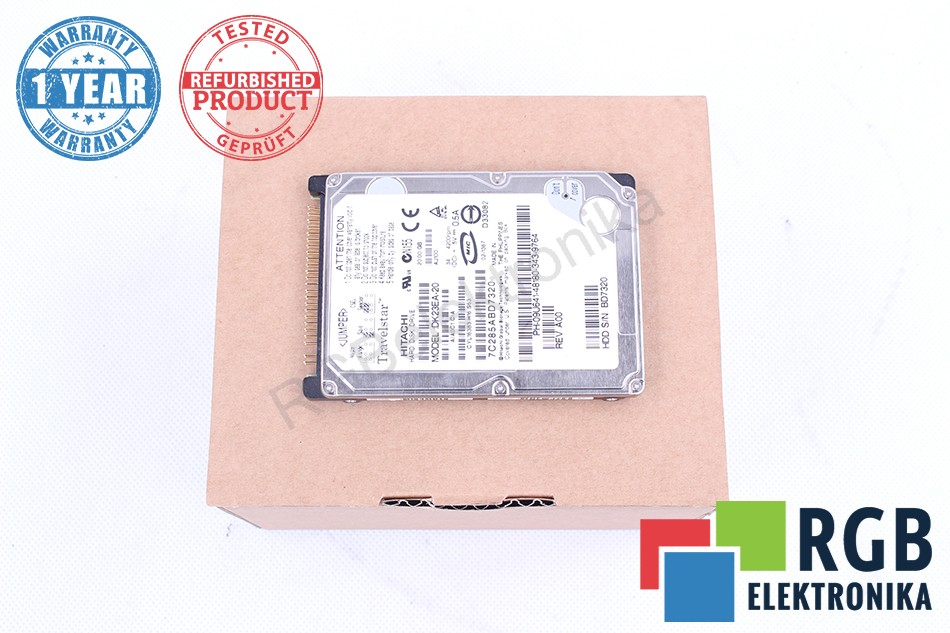 DYSK TWARDY 2.5" DK23EA-20 20GB ATA/IDE TRAVELSTAR HITACHI