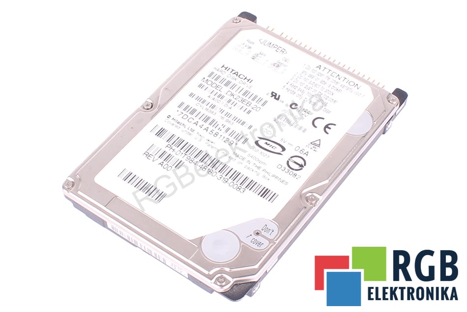 HITACHI DK23EB-20 ATA 2.5" HDD 20GB HDD DISK ATA 2.5" HDD 20 GB 