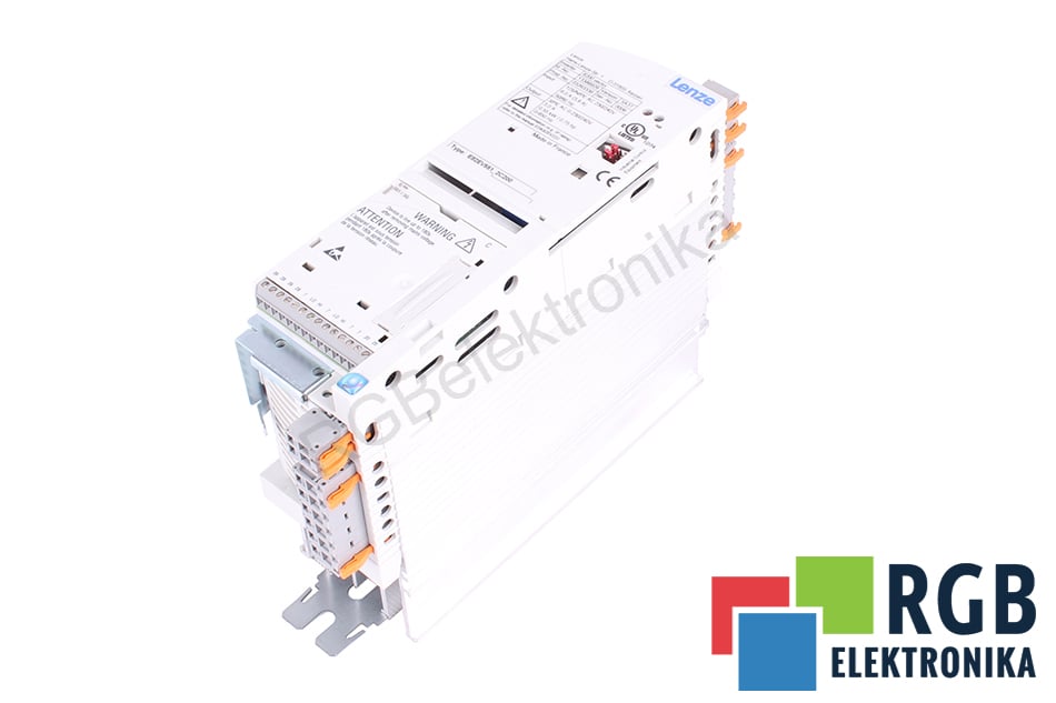 LENZE E82EV551_2C200 8200 VECTOR ID.-NO. 13386929 8200 VECTOR 0.55KW 240V 3A 650HZ 0.55 KW 240V 3A 1 -F 650 HZ 