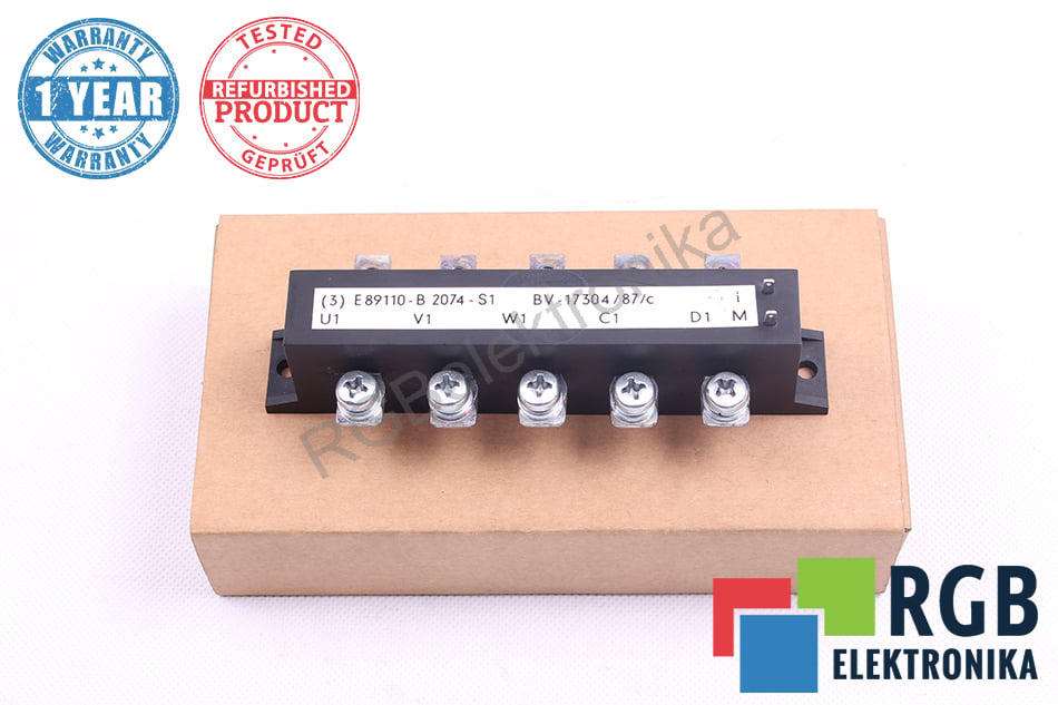 E89110-B2074-S1 BV-17304/87/C IGBT TRANSISTOR MODUL SEMIKRON SIEMENS