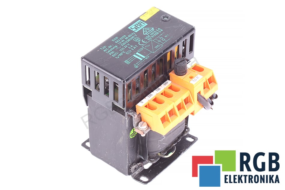 EGS 043-0259 DC 72W  POWER SUPPLY TRANSFORMATOR SBA