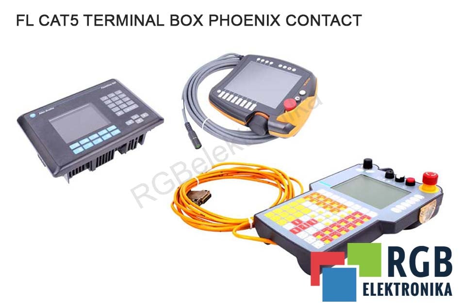 PHOENIX CONTACT FL CAT5 TERMINAL BOX PANEL OPERATORSKI