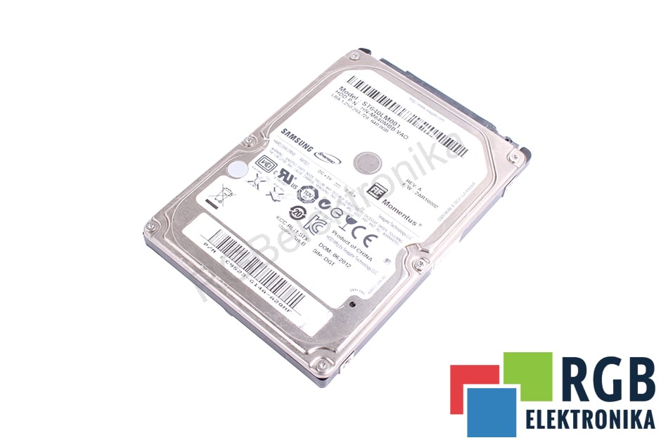 SAMSUNG HN-M640MBB/VAO ST640LM001 ST640LM001 ATA 2.5" HDD 60GB HDD ATA 2.5" HDD 60 GB 