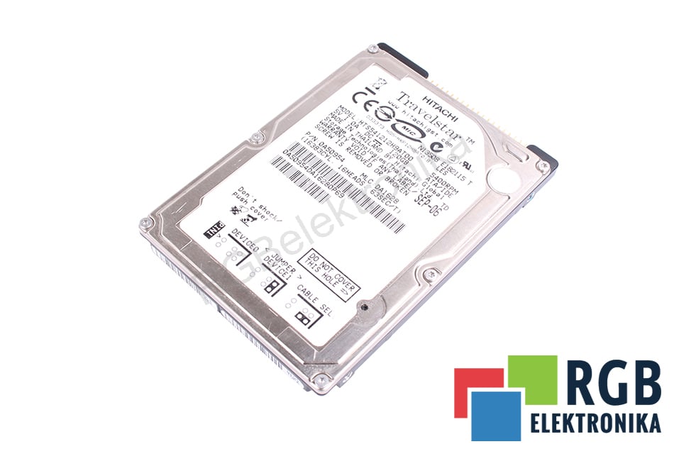 HITACHI HTS541212H9AT00 TRAVELSTAR TRAVELSTAR ATA 2.5" HDD 120GB HDD DISK ATA 2.5" HDD 120 GB 