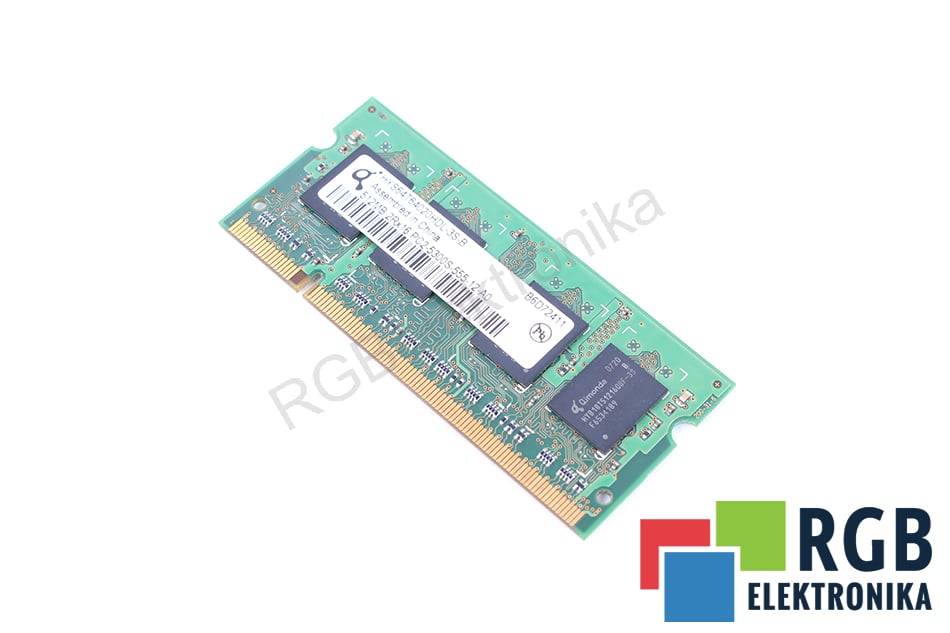 QIMONDA HYS64T64020HDL-3S-B 512MB 2RX16 PC2-5300S-555-12-A0 
