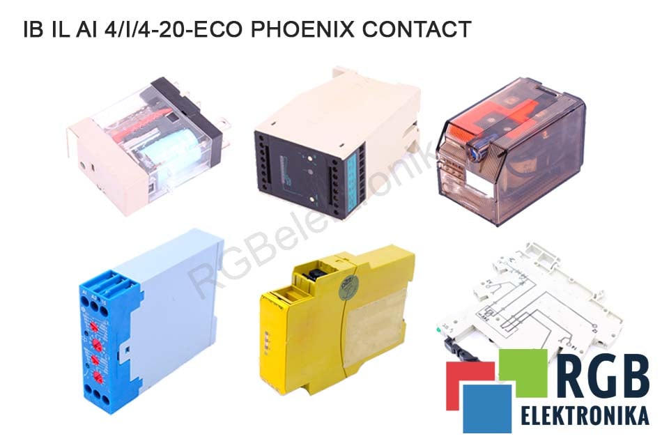 PHOENIX CONTACT IB IL AI 4/I/4-20-ECO PRZEKAŹNIK BEZPIECZEŃSTWA