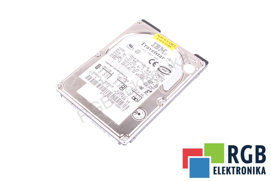 IC25N015ATDA04-0 TRAVELSTAR IBM DYSK TWARDY ATA/IDE 2.5" 15.10GB
