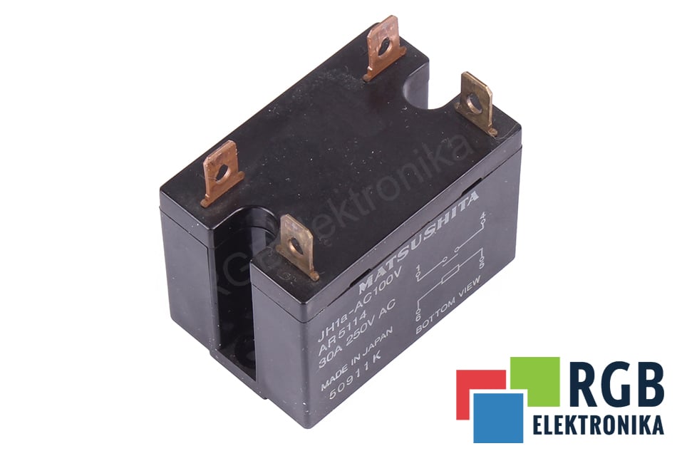 JH1A-AC100V AR5114 MATSUSHITA PRZEKAŹNIK 250V 30A
