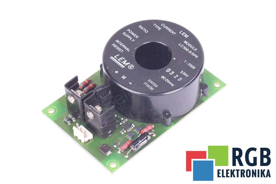 NA CZĘŚCI LC500-S/SP8 CURRENT MODULE LEM 1:5000 80OHM LEM ID82547