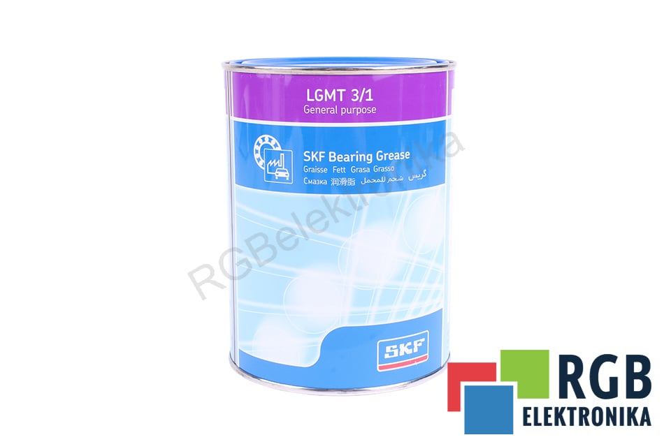 SKF LGMT 3/1 GMT3/1 INDUSTRIESCHMIERSTOFF 5 LICZBA LAT 1 KG 