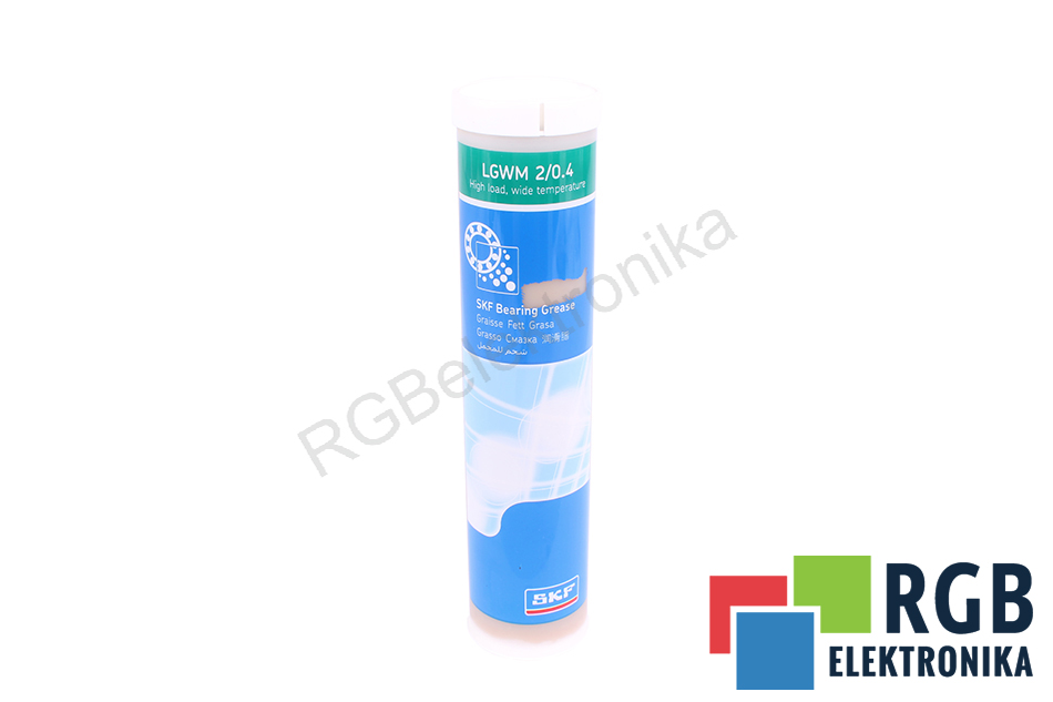 SMAR NA WYSOKIE OBCIĄŻENIA LGWM2/0,4 NLGI 1-2 420ML ZMIENNE TEMPERATURY SKF
