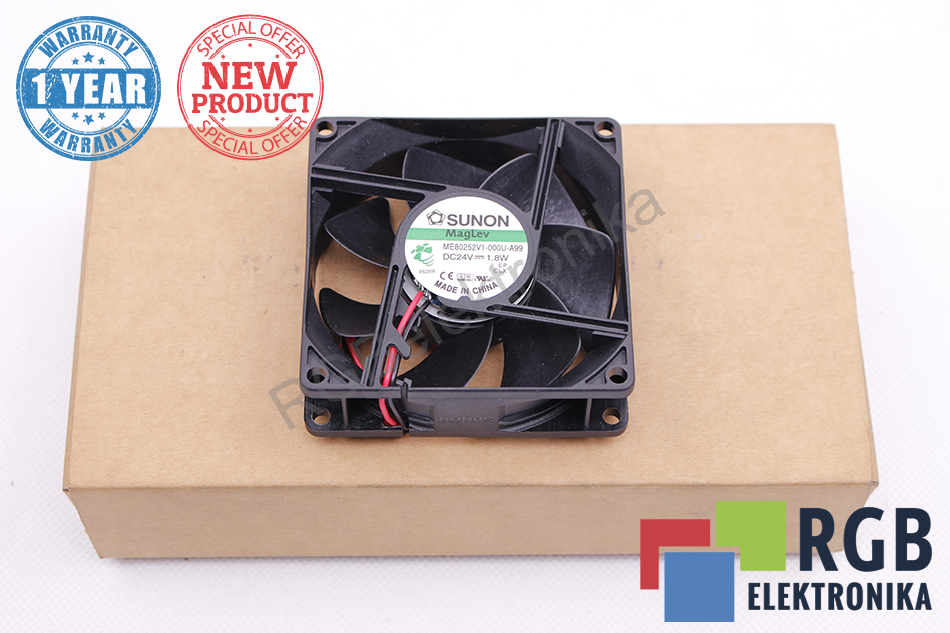 NOWY WENTYLATOR ME80252V1-000U-A99 80X80X25 24VDC 1.8W MAGLEV SUNON