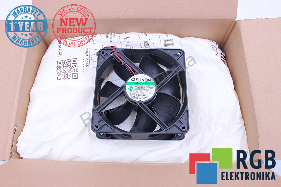 NOWY MEC0382V2-000U-A99 24VDC 5.4W 120X120X38MM WENTYLATOR MAG LEV SUNON