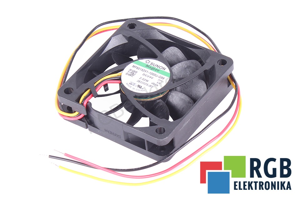 SUNON MF60152V1-1000U-G99 MF60152V1-G99-A 60X60X15MM 2.02W 60X60X15MM 24V WENTYLATOR OSIOWY 24V 60 MM 15 MM 60 MM 