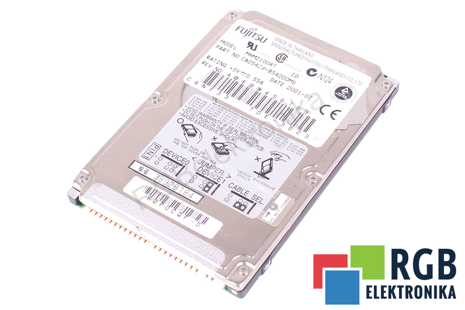 FUJITSU MHM2100AT ATA 2.5" HDD 10GB DYSK HDD ATA 2.5" HDD 10 GB 