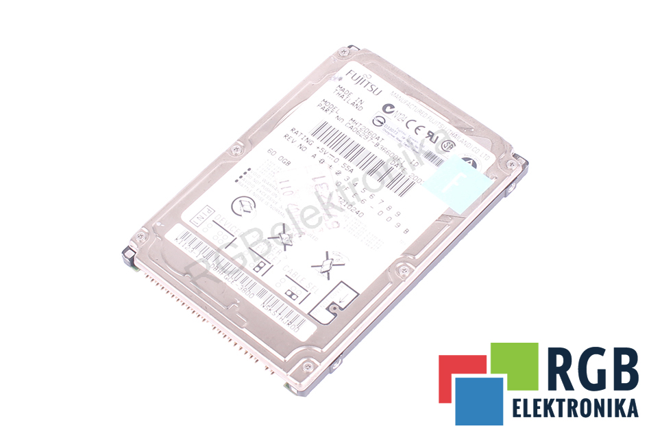 FUJITSU MHT2060AT ATA 2.5" HDD 60GB HDD DISK ATA 2.5" HDD 60 GB 