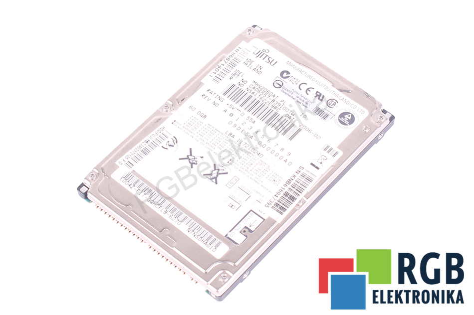FUJITSU MHV2060AT ATA 2.5" HDD 60GB DYSK HDD ATA 2.5" HDD 60 GB 