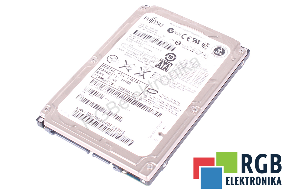 FUJITSU MHW2080BH 80GB SATA 2.5" HDD 80GB HDD DISK SATA 2.5" HDD 80 GB 