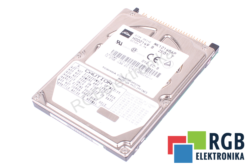 TOSHIBA MK1214GAP HDD2149 HDD2149 ATA 2.5" HDD 12.07GB DYSK HDD ATA 2.5" HDD 12.07 GB 