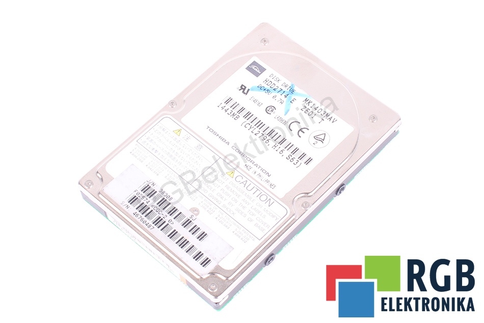 MK1403MAV TOSHIBA ATA 2.5" HDD 1440MB