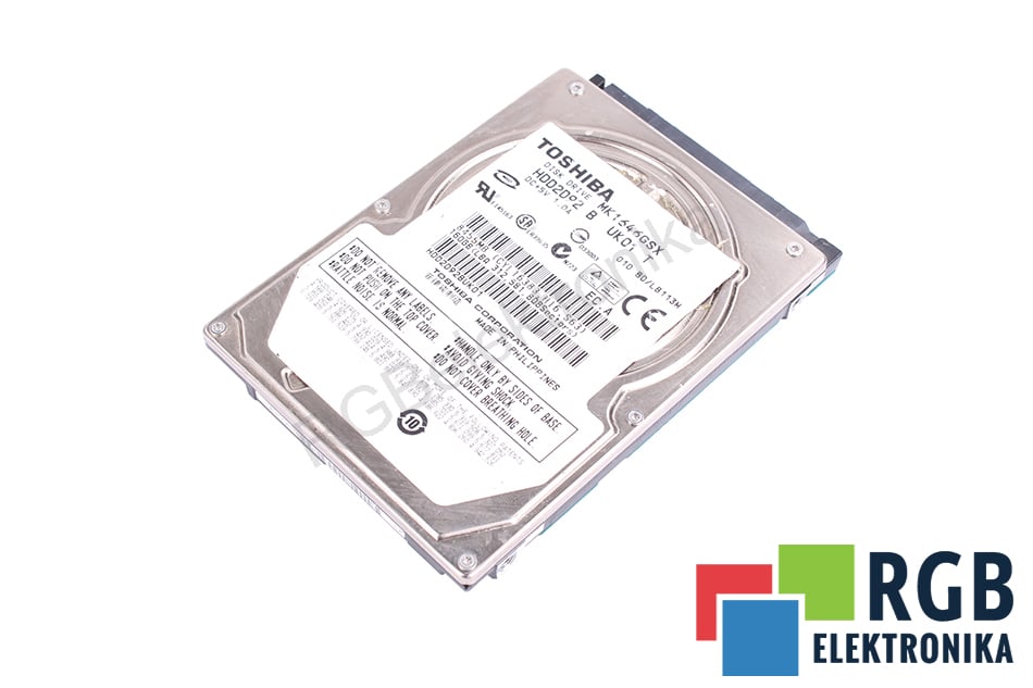 TOSHIBA MK1646GSX HDD2D92 HDD2D92 ATA 2.5" HDD 160GB HDD ATA 2.5" HDD 160 GB 