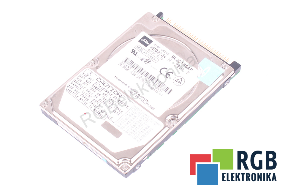 TOSHIBA MK2018GAP ATA 2.5" HDD 20GB DYSK HDD ATA 2.5" HDD 20 GB 