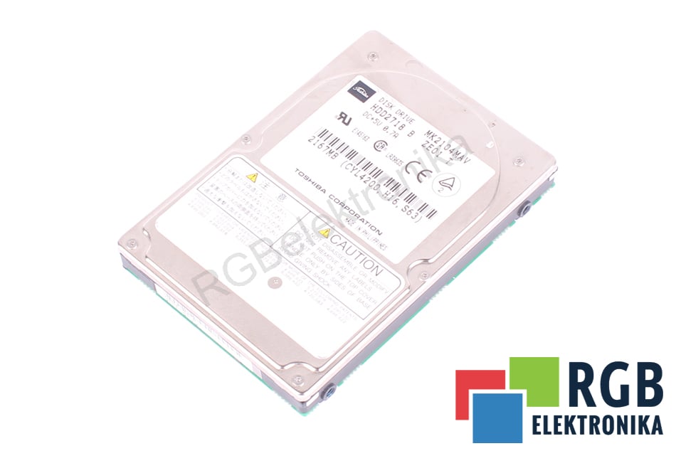 MK2104MAV TOSHIBA ATA 2.5" HDD 2167MB