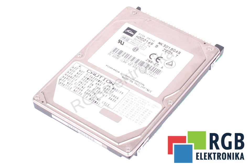TOSHIBA MK3018GAS HDD2169 HDD2169 ATA 2.5" HDD 30GB HDD ATA 2.5" HDD 30 GB 
