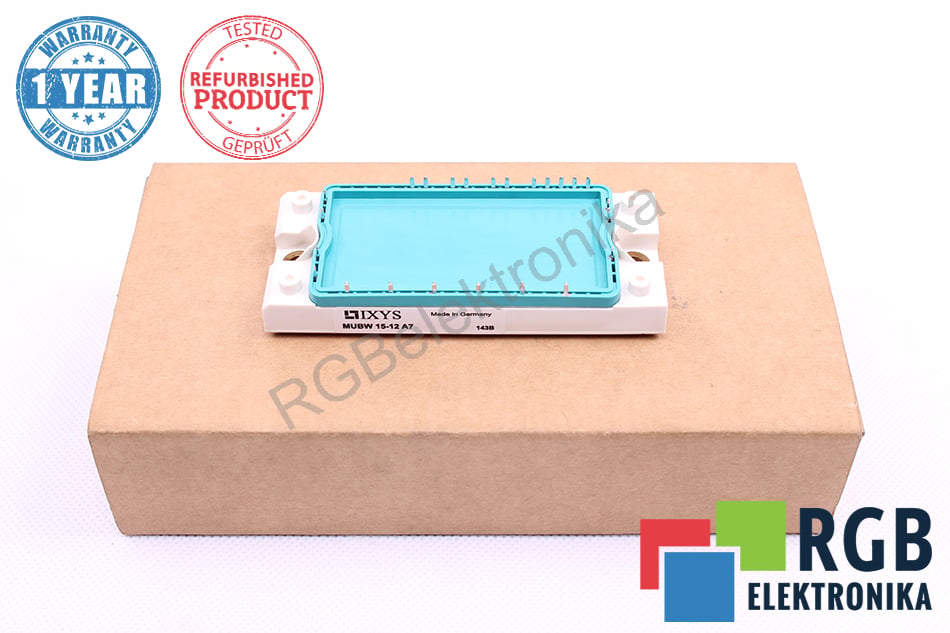 CONVERTER-BRAKE-INVERTER MODULE MUBW15-12A7 IXYS