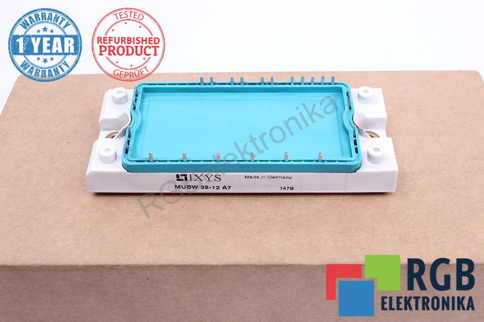 MUBW35-12A7 CONVERTER-BRAKE-INVERTER MODULE IXYS
