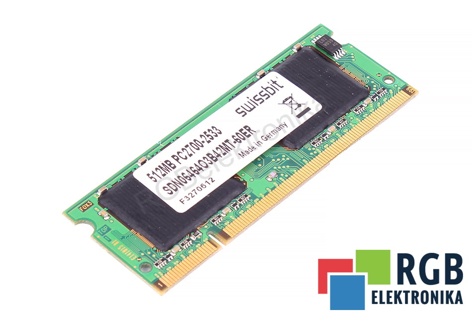 PC2700-2533 512MB 5MMDR.0512-00 SWISSBIT