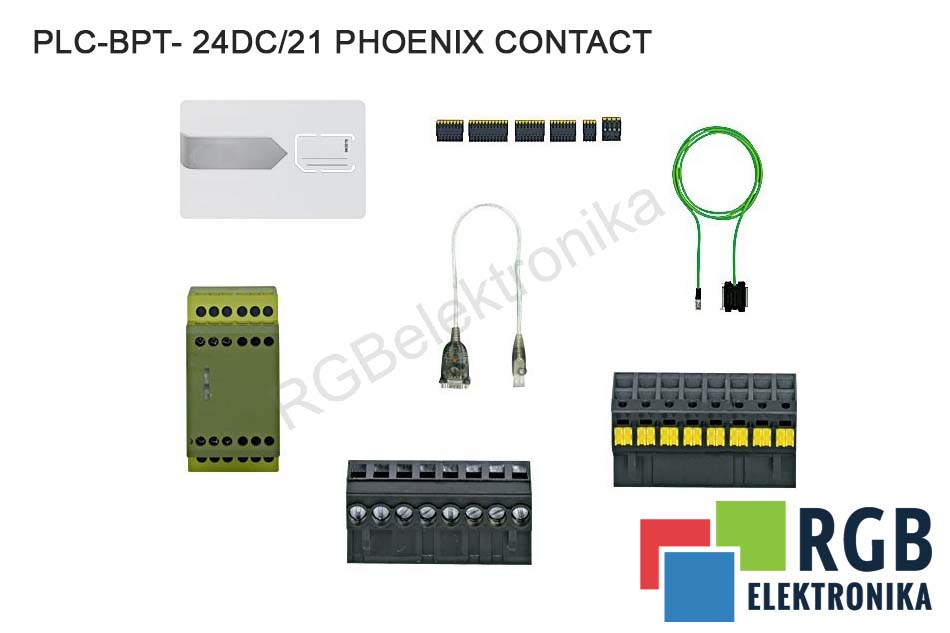 PHOENIX CONTACT PLC-BPT- 24DC/21 GNIAZDO