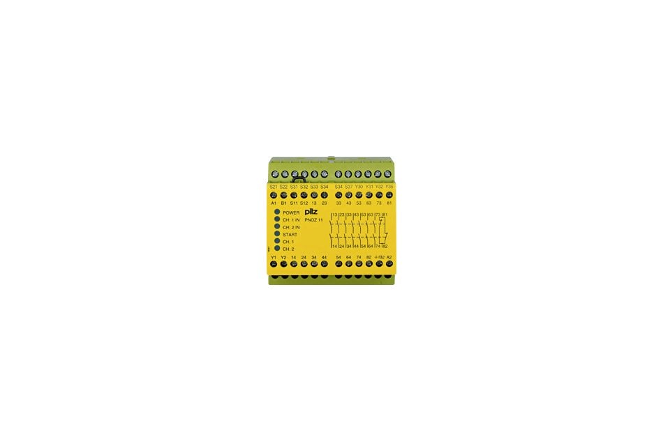 PILZ PNOZ 11 110-120VAC 24VDC 7N/O 1N/C 774085 RELE DI SICUREZZA 