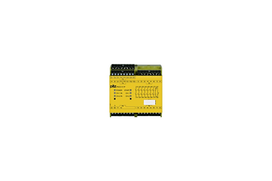 PILZ PNOZ X11P 230-240VAC 24VDC 7N/O 1N/C 2SO 777086 SICHERHEITSRELAIS 