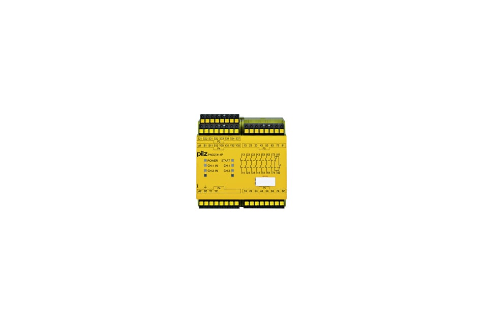PILZ PNOZ X11P C 24VAC 24VDC 7N/O 1N/C 2SO 787080 PRZEKAŹNIK BEZPIECZEŃSTWA 