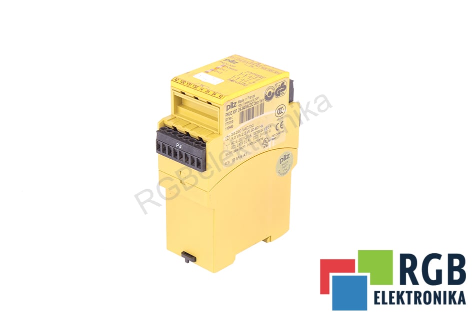 PILZ PNOZ X3P 24-240VACDC 3N/O 1N/C 777313 24-240VACDC 3N/O 1N/C 777313 RELÉ DE SEGURIDAD 