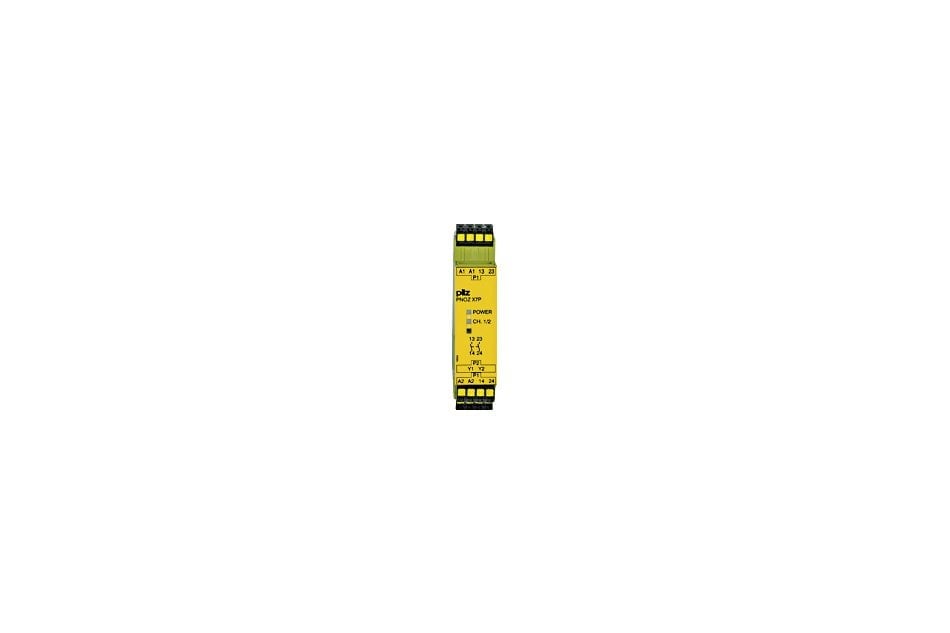 PILZ PNOZ X7P C 24VAC/DC 2N/O 787059 SAFETY RELAY 