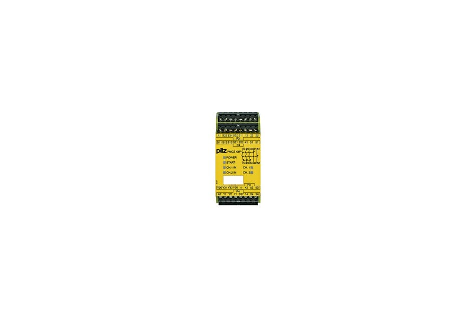 PILZ PNOZ X8P 230VAC 3N/O 2N/C 2SO 777768 SAFETY RELAY 