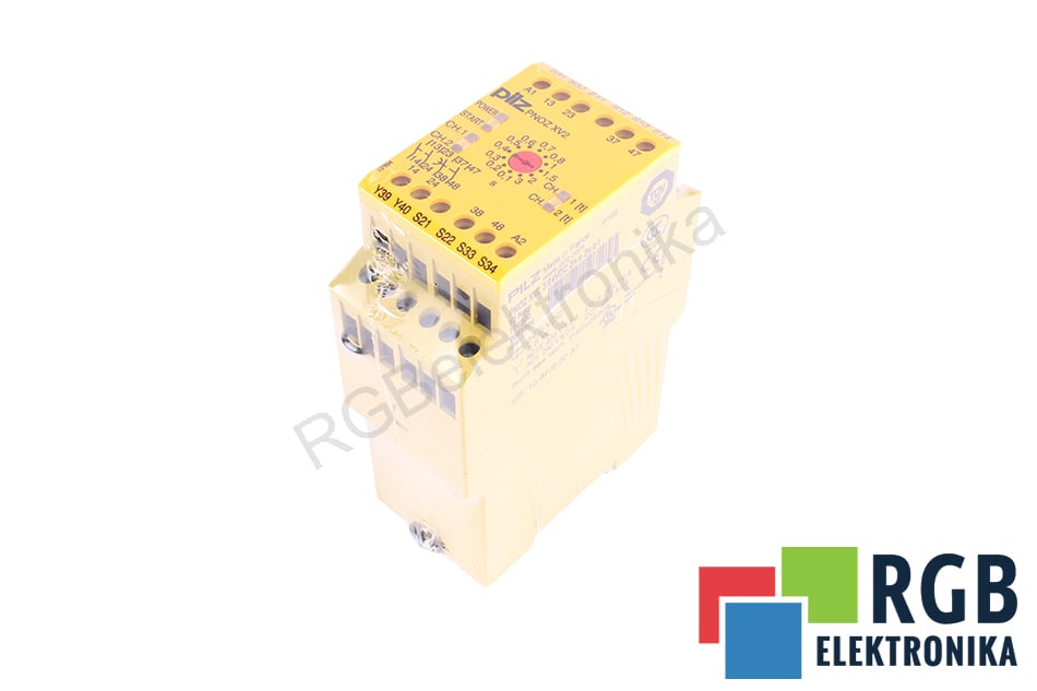 PILZ PNOZ XV2 3/24VDC 2N/O 2N/O T 774502 RELÉ DE SEGURIDAD 