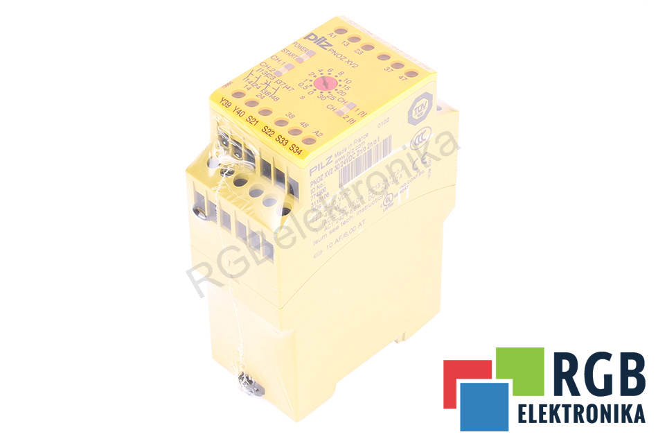 PILZ PNOZ XV2 30/24VDC 2N/O 2N/O T 774500 RELÉ DE SEGURIDAD 