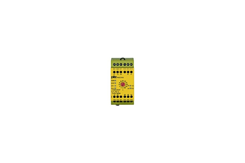 PILZ PNOZ XV2 300/24VDC 2N/O 2N/O T 774508 SAFETY RELAY 