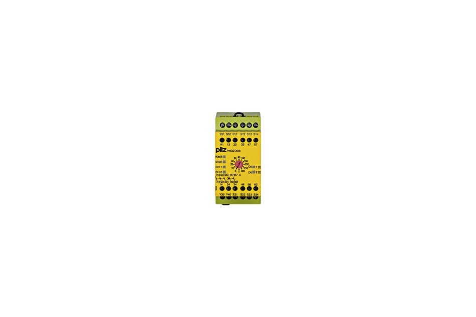 PILZ PNOZ XV3 300/24VDC 3N/O 2N/O T 774548 RELE DI SICUREZZA 