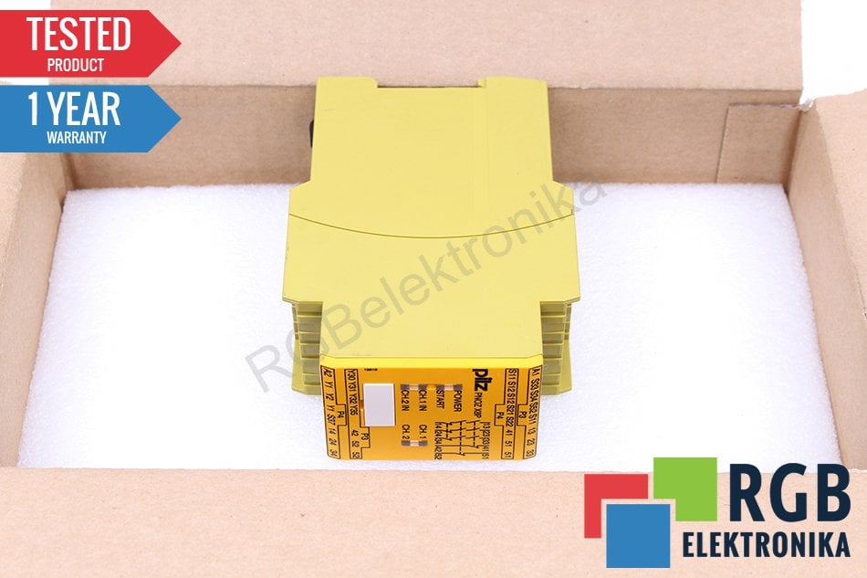 PILZ PNOZX8PC 787760 RELÉ DE SEGURIDAD 