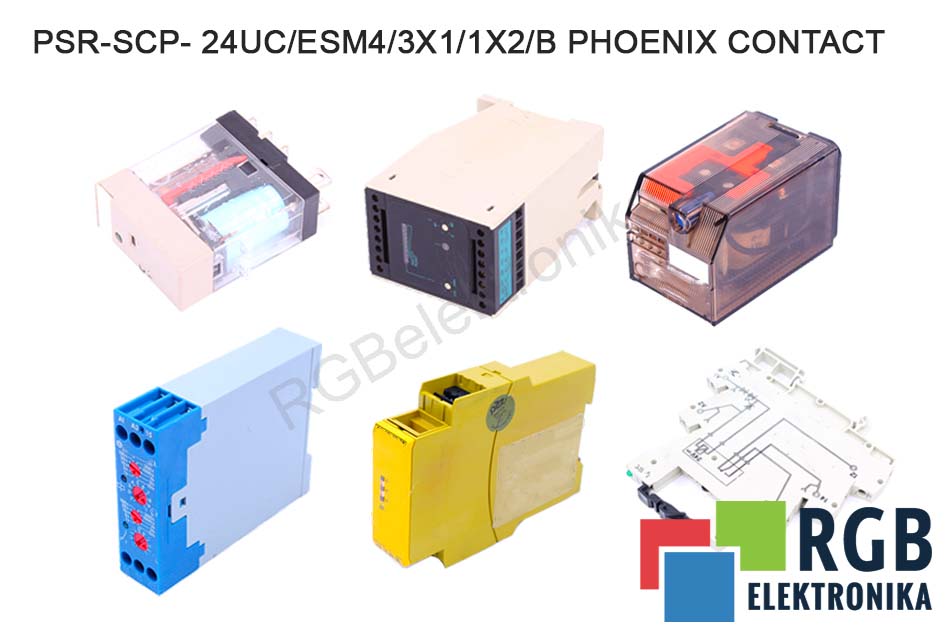 PHOENIX CONTACT PSR-SCP- 24UC/ESM4/3X1/1X2/B PRZEKAŹNIK BEZPIECZEŃSTWA