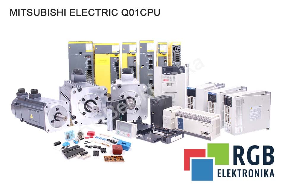 MITSUBISHI ELECTRIC Q01CPU RGB Automatyka industrial automation center