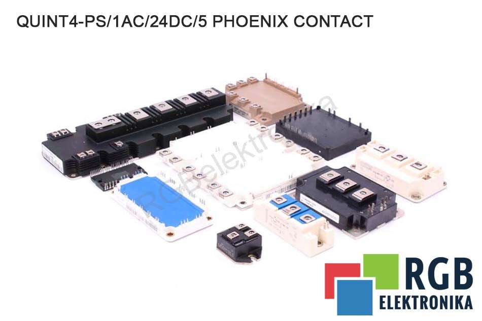 PHOENIX CONTACT QUINT4-PS/1AC/24DC/5 5 A 120 W MODUŁ ZASILACZY PLC