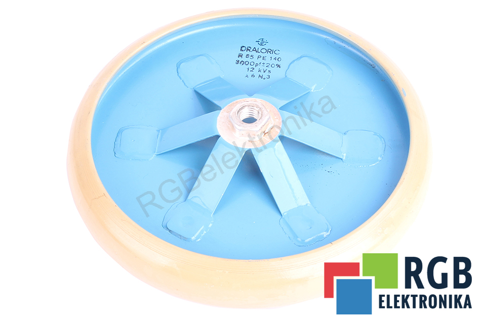 R65 PE140 3000PF+-20% 12KVS DRALORIC KONDENSATOR